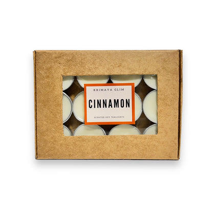 CINNAMON SOY TEALIGHTS