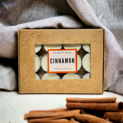 CINNAMON SOY TEALIGHTS