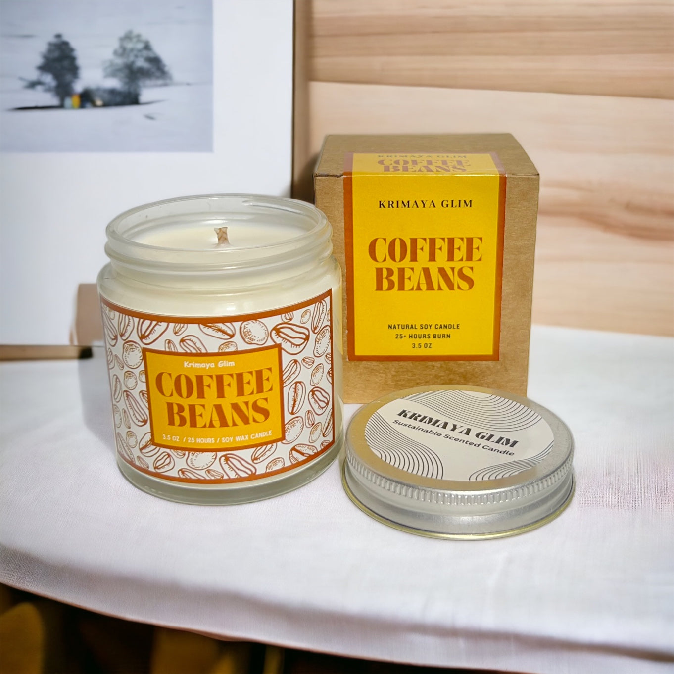 COFFEE BEANS CANDLE