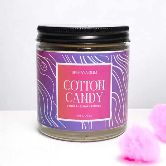 COTTON CANDY CANDLE