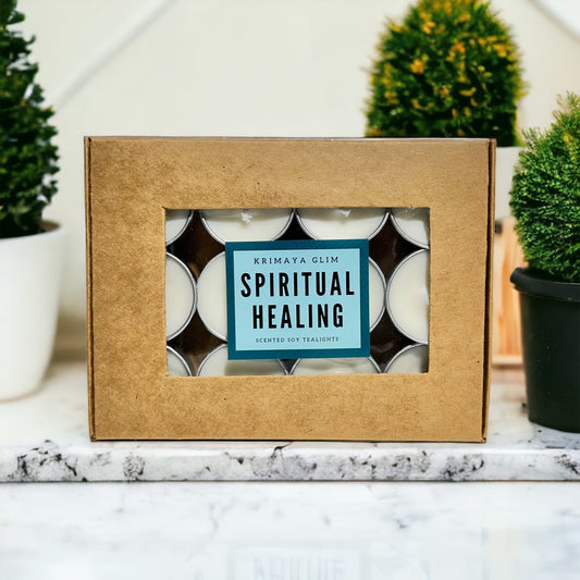 SPIRITUAL HEALING SOY TEALIGHTS