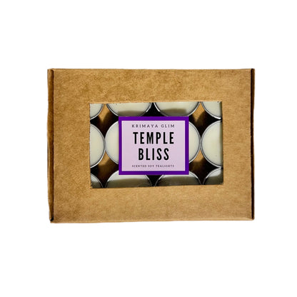 TEMPLE BLISS SOY TEALIGHTS