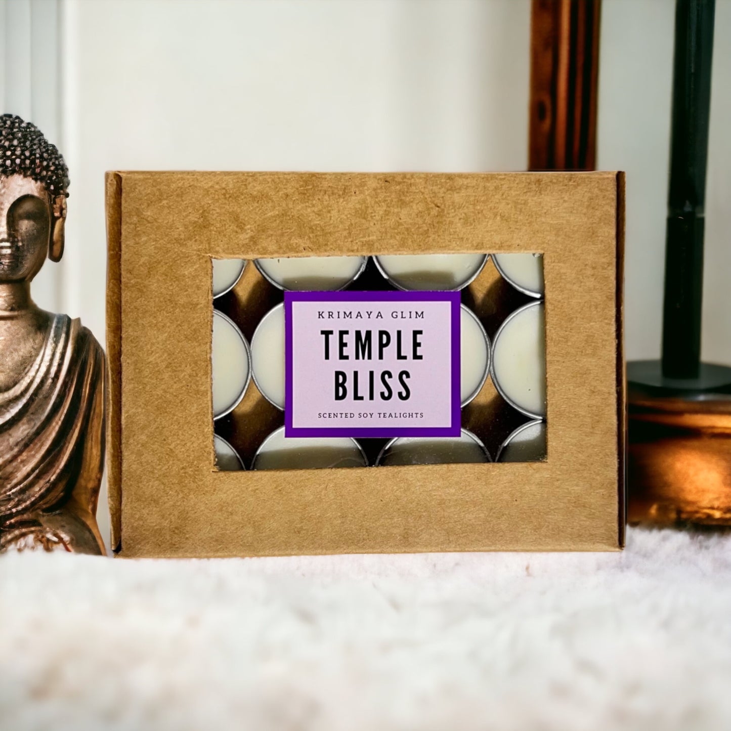 TEMPLE BLISS SOY TEALIGHTS