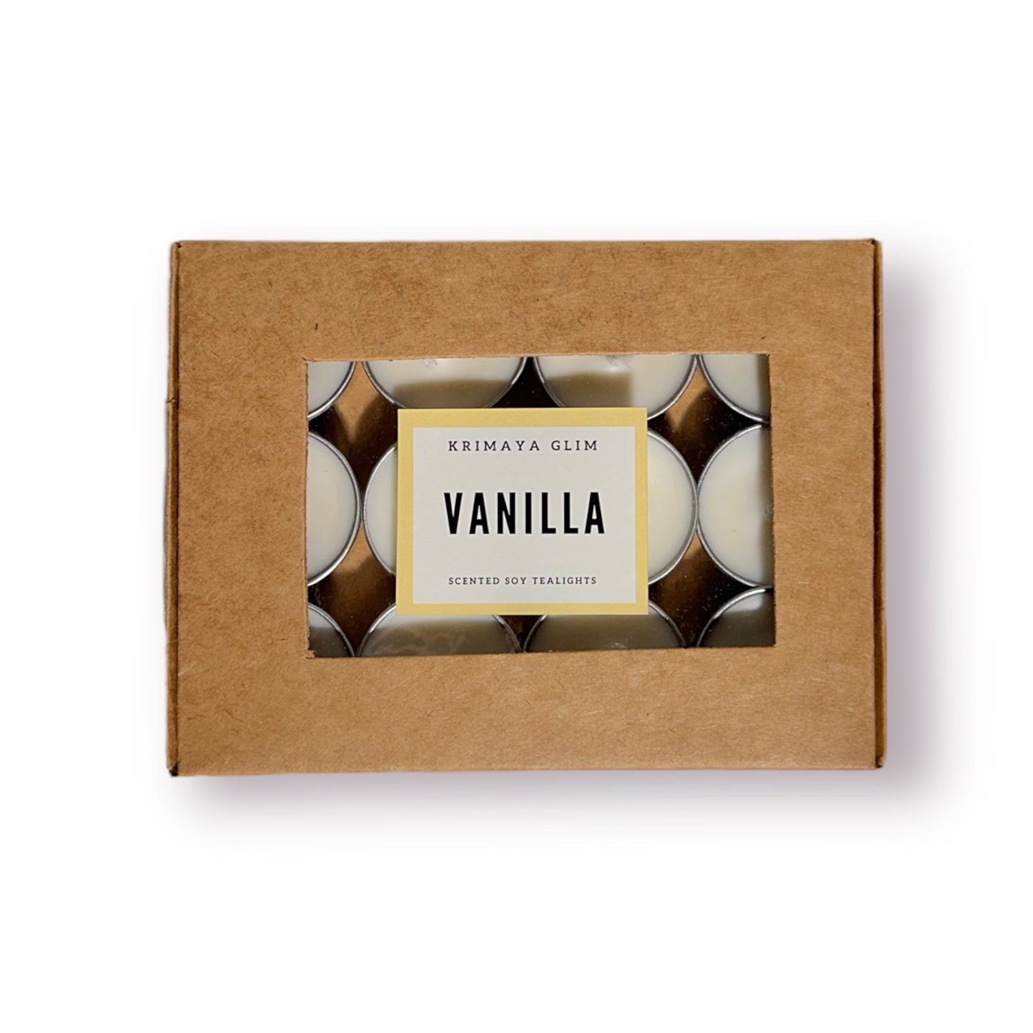 VANILLA SOY TEALIGHTS