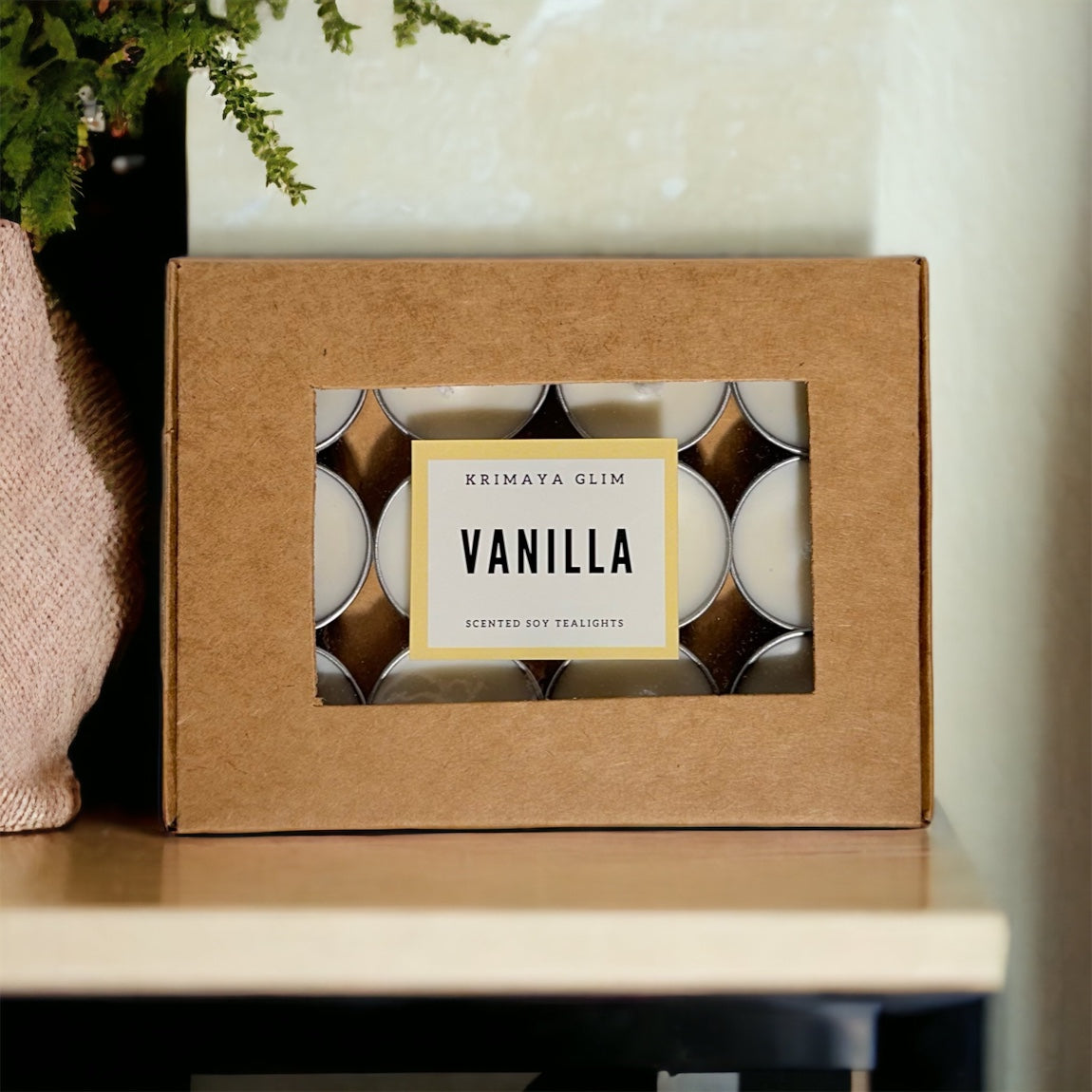 VANILLA SOY TEALIGHTS